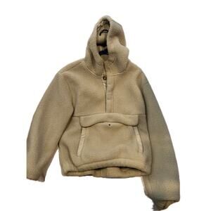 Banana Republic Sherpa Hoodie Sweatshirt Mens Small